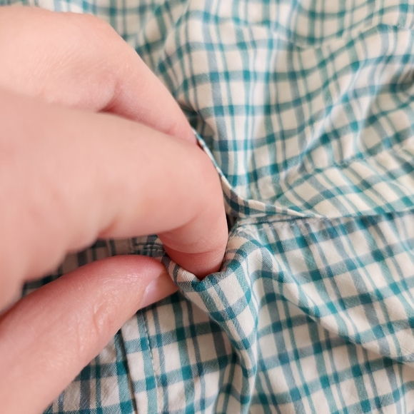 Toad&Co Marvista Tunic Long Sleeve Button Up Shirt Blue Size Small - Picture 7 of 9